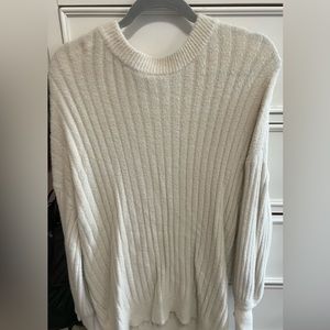 Aerie Ivory Oversized Sweater